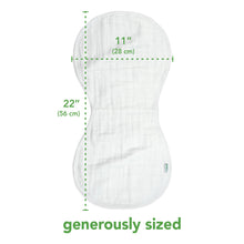 Load image into Gallery viewer, Muslin Burp Pads (3pk)-Organic Cotton-Adult use only