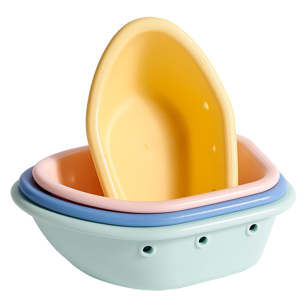 Sprout Ware Floating Boats (4 boats)-Multicolor-6mo+