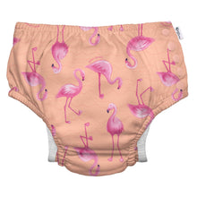 Load image into Gallery viewer, Eco Snap Swim Nappy-Coral Flamingo