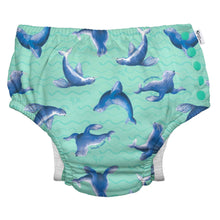 Load image into Gallery viewer, Eco Snap Swim Nappy-Seafoam Sea Lions