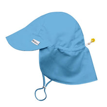 Load image into Gallery viewer, Eco Flap Hat UPF 50+ - Light Blue