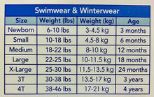 Load image into Gallery viewer, Mod Ultimate Swim Diaper Pocket Trunks - Aqua Firetruck