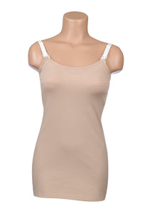 Undercover Mama Strapless Camisole - Nude