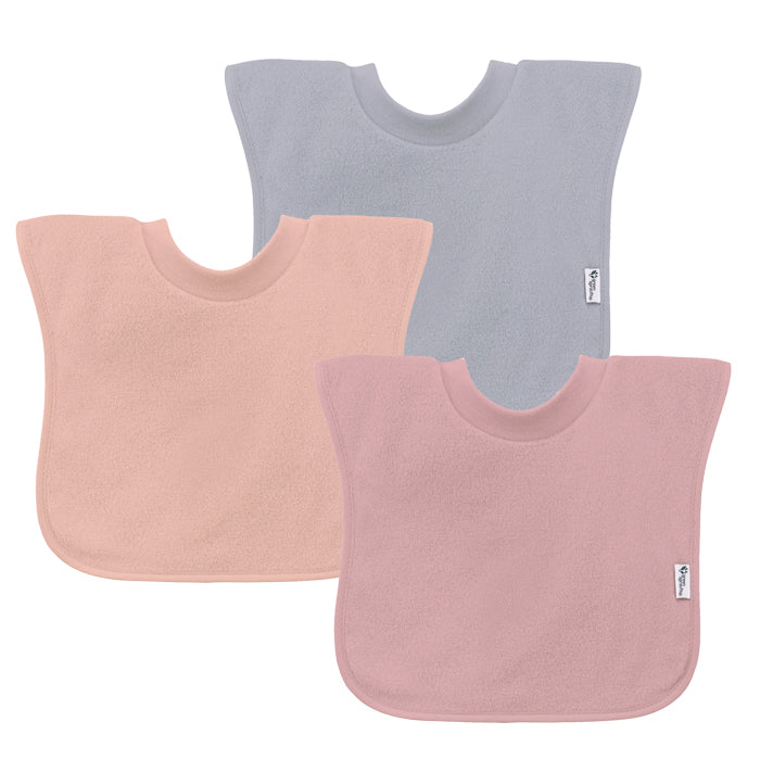 Pull on on sale baby bibs