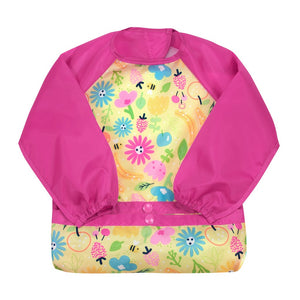 Snap & Go Easy-wear Long Sleeve Bib (single) 2T-4T