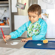 Load image into Gallery viewer, Snap &amp; Go Easy-wear Long Sleeve Bib (single) 2T-4T