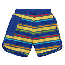 Load image into Gallery viewer, Mix and Match Ultimate Swim Diaper Pocket Trunks - Royal Multistripe
