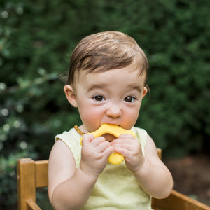 Cleaning Teether-Yellow-3mo+