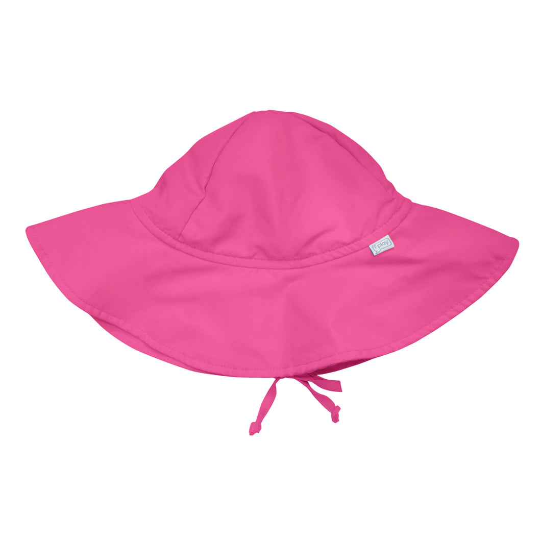 Brim Sun Protection Hat-Hot Pink