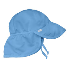 Load image into Gallery viewer, Flap Sun Protection Hat-Light Blue