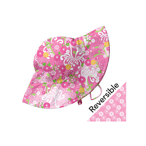 Mix and Match Reversible Brim Sun Protection Hat-Light Pink Mum's Garden