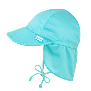 Breathable Flap Sun Protection Hat-Light Aqua