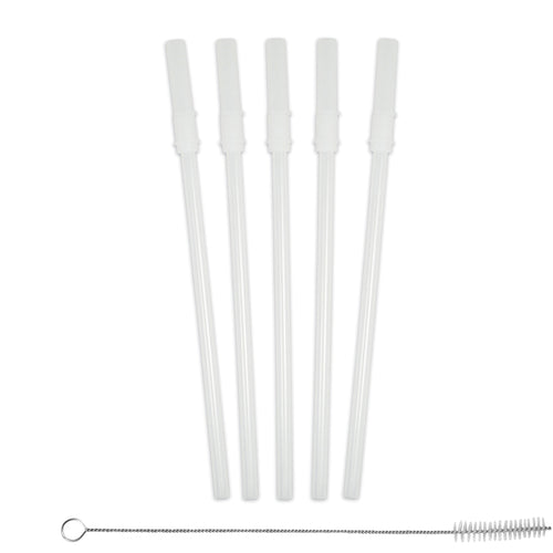 Replacement Straw (5 Pack) And Cleaning Brush For Straw Bottle