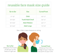 Load image into Gallery viewer, Reusable Face Mask Adult-Navy