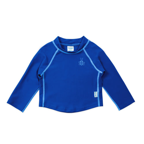 Long Sleeve Rashguard Shirt-Royal Blue