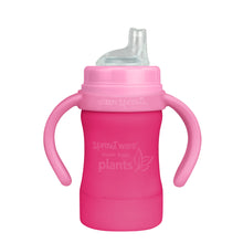 Load image into Gallery viewer, Sprout Ware Sippy Cup made from Plants-6oz-Pink-6mo+