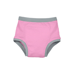 Reusable Absorbent Training Underwear-Light Pink Dot