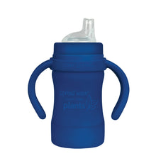 Load image into Gallery viewer, Sprout Ware Sippy Cup made from Plants-6oz-Navy-6mo+