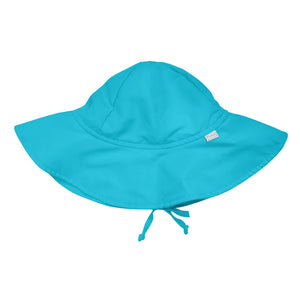 Brim Sun Protection Hat-Aqua