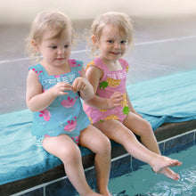 Load image into Gallery viewer, Mod Ultimate Swim Diaper 2pc Tankini Set - Light Pink Pineapple