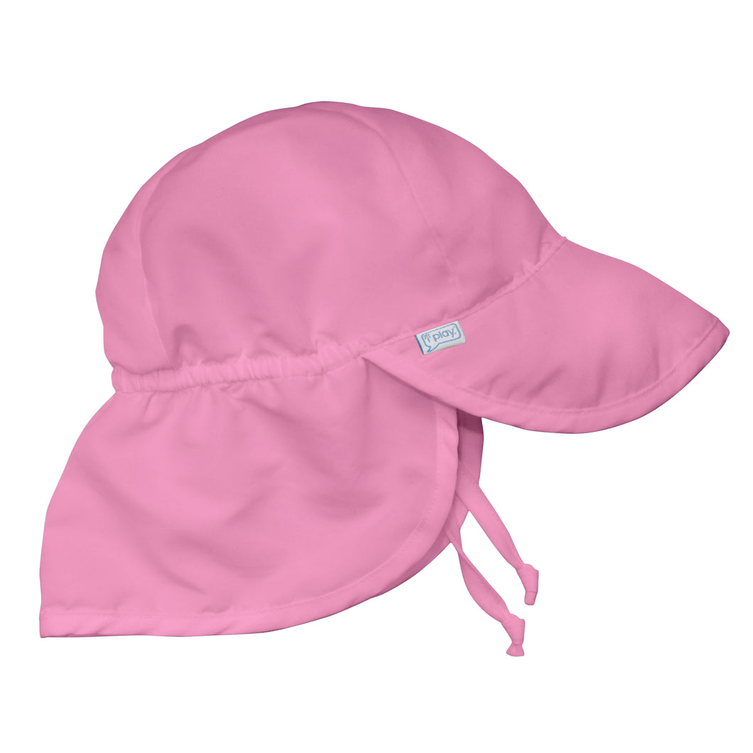 Flap Sun Protection Hat-Light Pink