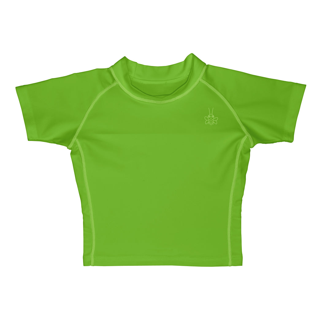 Short Sleeve Rashguard Shirt-Lime