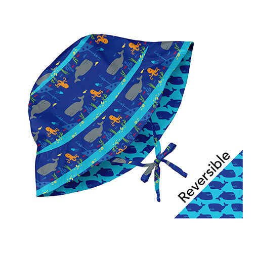 Mix and Match Reversible Bucket Sun Protection Hat - Royal Shipwreck