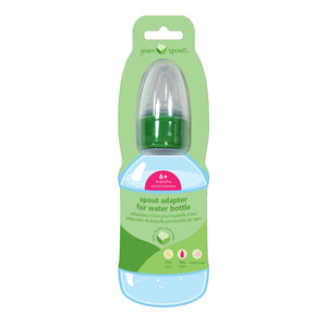 Toddler Water Bottle Cap Adapter- Green_6mo+